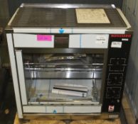 Ubert RTE80 - Compack Rotisserie, No glass In door - 240v