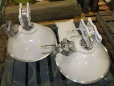 2x Commscope Microwave Antennas with parts (as new)