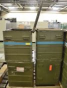 4x Shipping Containers L 760 x W 550 x H 600.