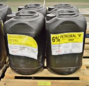 2x 25ltr Angus Fire Petroseal "M" Film Forming Fluroprotein Foam Concentrate.