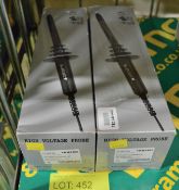 2x Testec TT-HVP 40 High Voltage Probes.