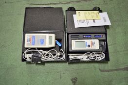 2x Foodcare HI 9241 Digital Thermometer - Battery panel missing.