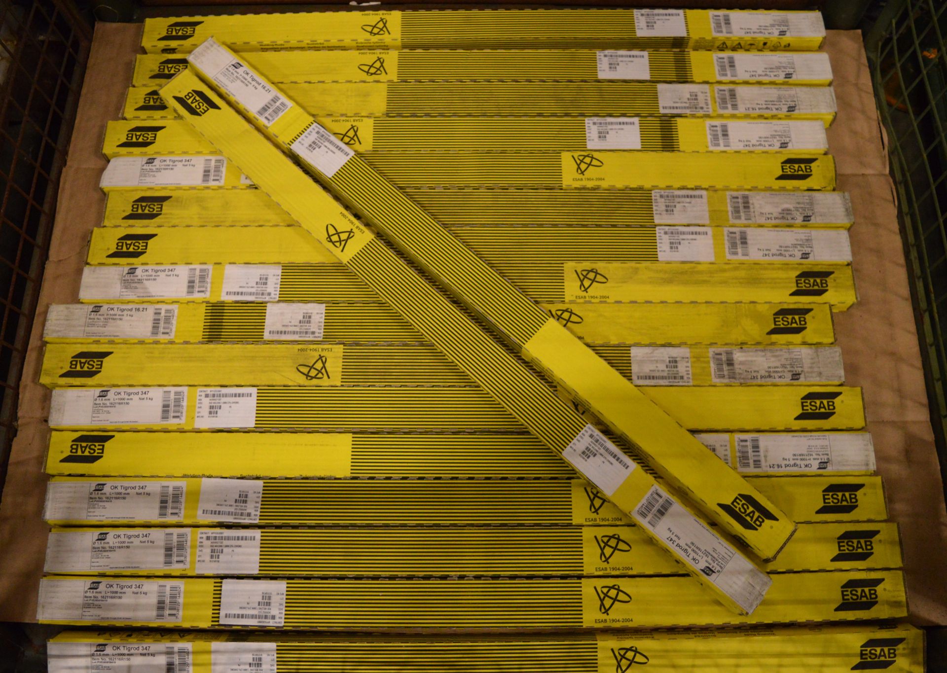 18x Boxes Welding Rods 1.6 x 1000mm 20% Chrome.