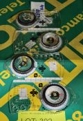 4x Brunton TruArc 10 Compasses.