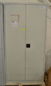 Two Door Steel Storage Cupboard.