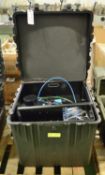 TEC Services Aerosol Generator AG-E1 & Centrifugal Fan in Large Carry Case.