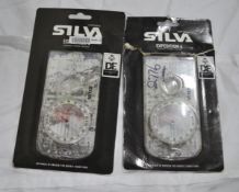 2x Silva Expedition 4 Compasses.