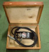 Coolant Pressure Test kit in Wooden Box.