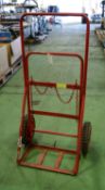 Double Gas Cylinder Trolley.