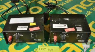 2x BBH Ni-Cad Battery Charger 10-480mA.