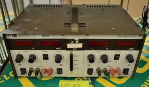 Thurlby PL30V-2A Dual Power Supply 30V 2A.