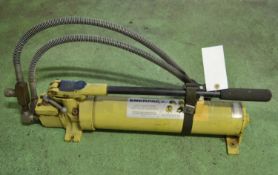 Enerpac Hand Operated Hydraulic Pump.