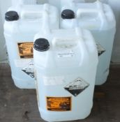 3x 25 ltr Sulfuric Acid - COLLECTION FROM CROFT ONLY.