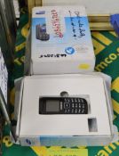 3x Samsung E1200 Mobile Phones.