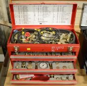 OTC Master Hydraulic Fitting Pressure Test Kit.