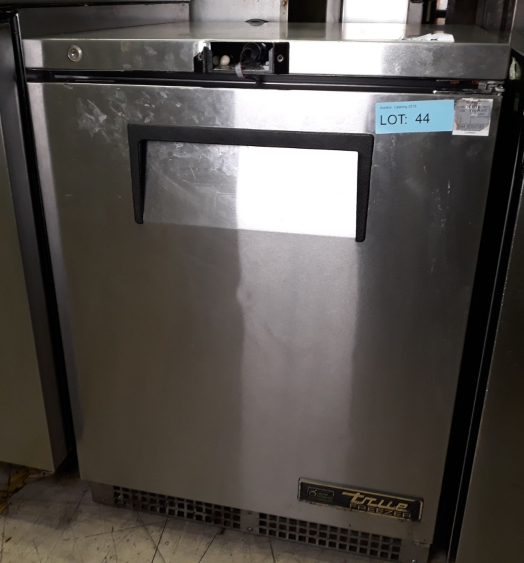 True TUC-24F-HC under counter freezer.