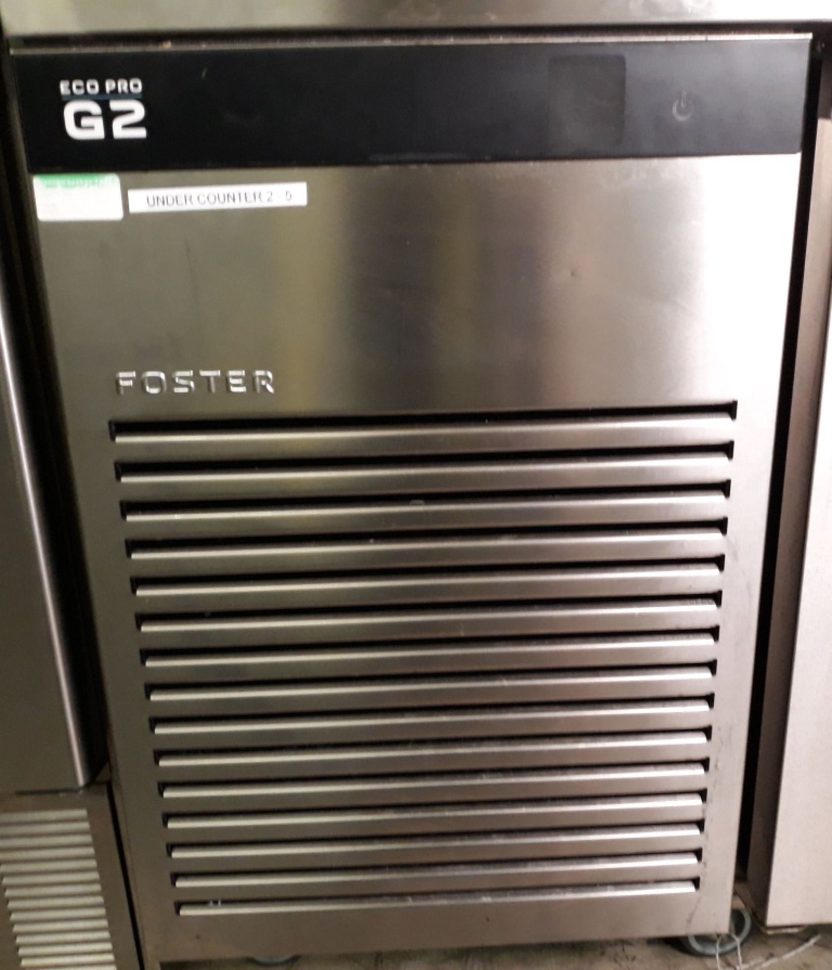 FosterEco EP1/2H Pro G2 2 door counter fridge. - Image 2 of 4