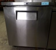 True TUC-24F-HC under counter freezer.