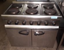 Lincat ESLR9C 6 ring electric cooker.