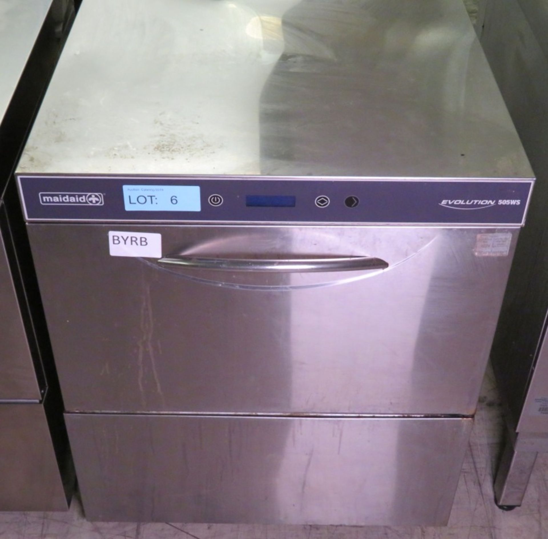 Maidaid Evolution 505WS dishwasher.