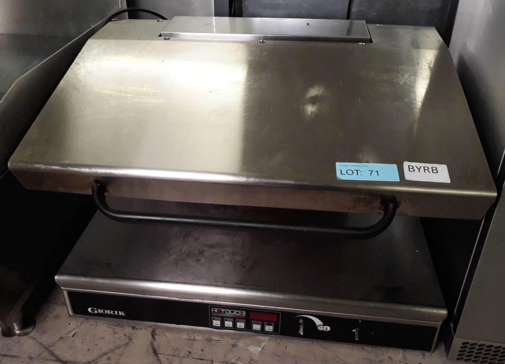 Giroik Hi Touch QTS-2 electric salamander grill.