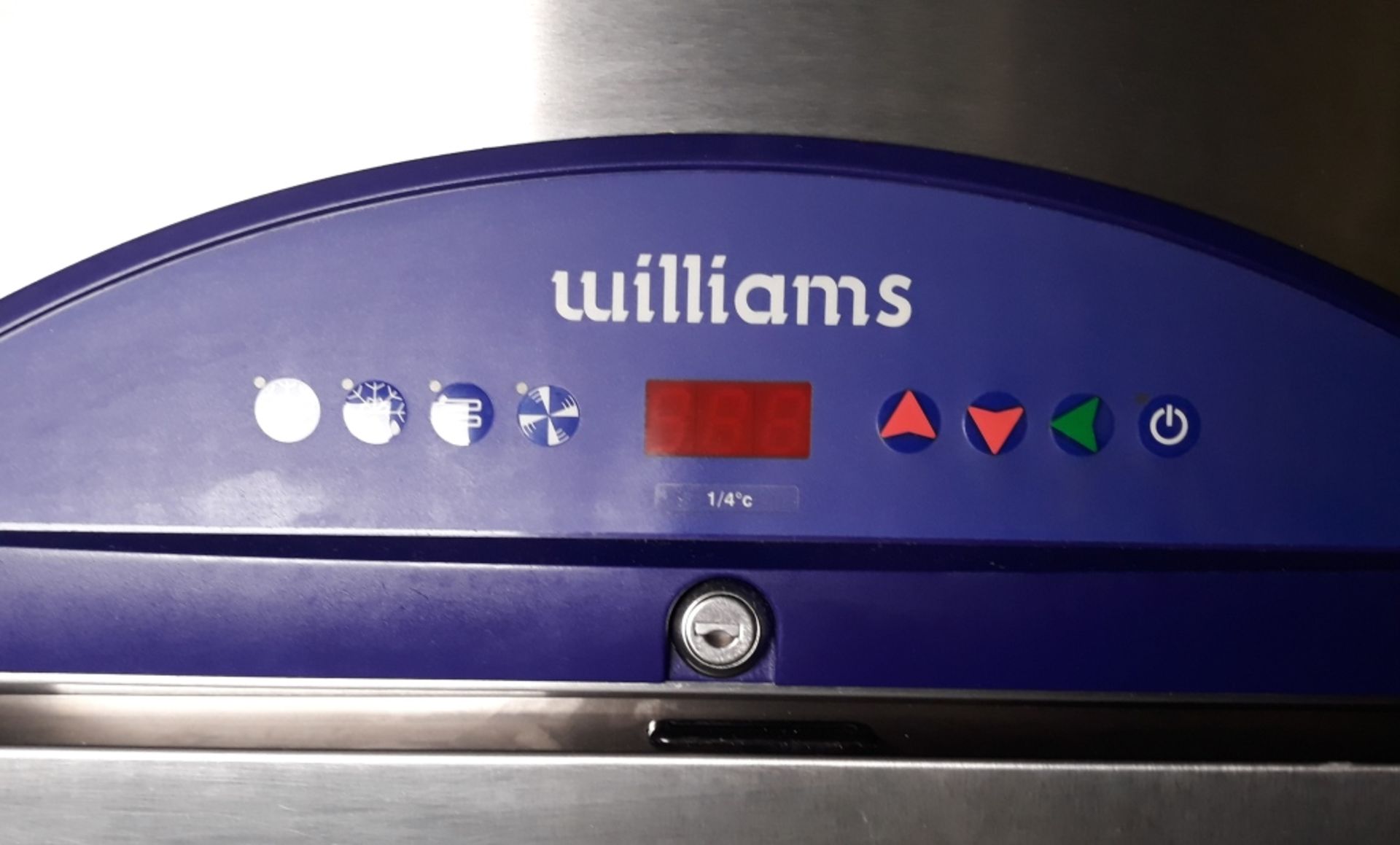 Williams HG2TSS Garnet 2000double door fridge. - Image 2 of 4