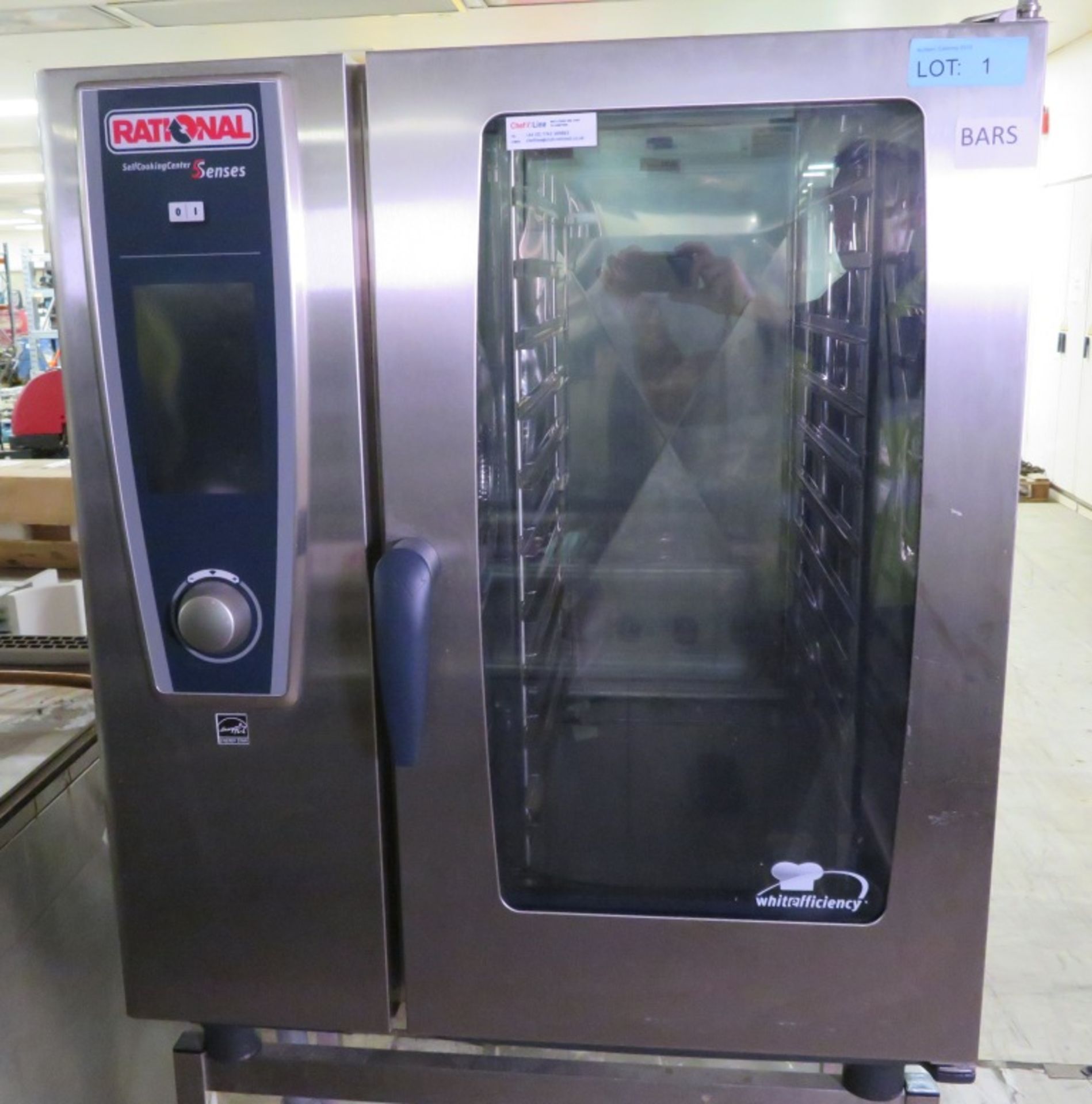 Rational SCCWE101 5 Senses combi oven with stand. - Image 2 of 6