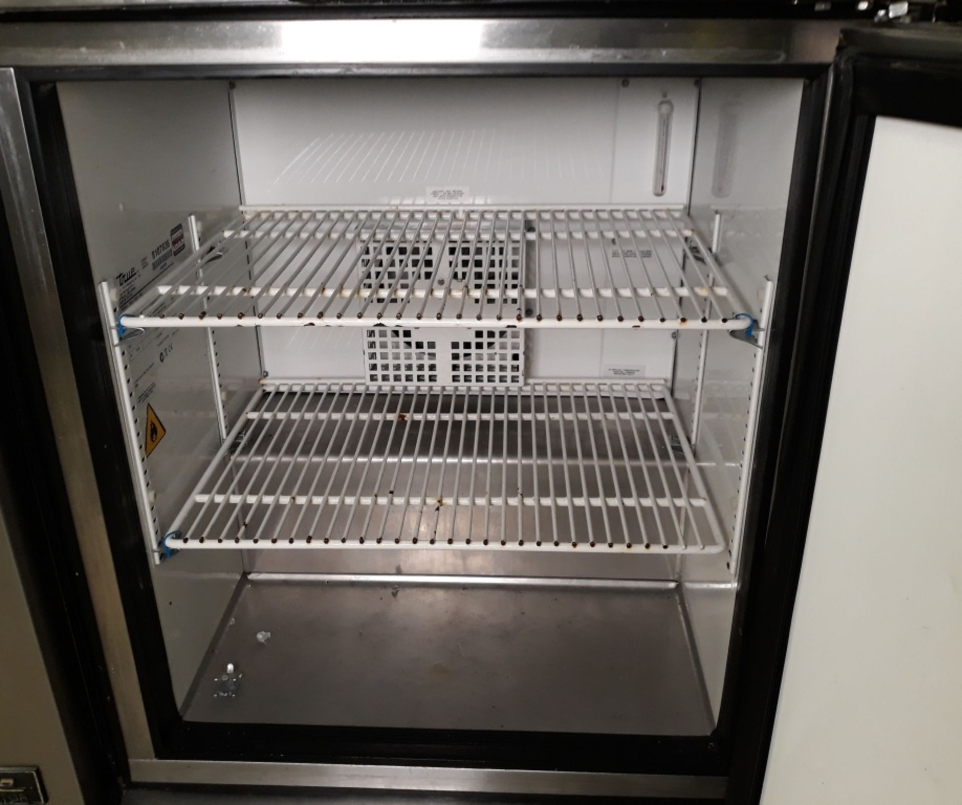 True TUC-24F-HC under counter freezer. - Image 2 of 5