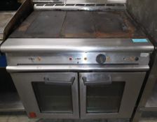 Falcon 531017C 3HP solid top oven.
