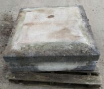 Concrete Pillar Caps - 1000mm x 1000mm - COLLECTION ONLY offsite in Skegness - BY APPOINTM