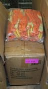 120 pairs - 10 gauge yellow economical workwear gloves size 10