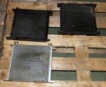 3x Oil Coolers