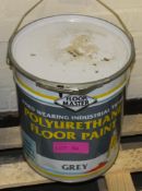 Floormaster Hard Wearing Industrial Grade Polyurethane Floor Paint - Grey 20LTR