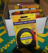 Marksman 7.5M Measuring tapes x6