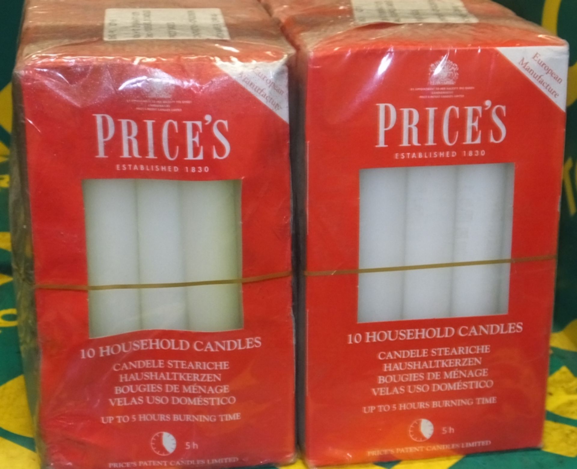 Prices Househpld Candles - 10 per box - 6 boxes per pack - 2 packs - Image 2 of 2