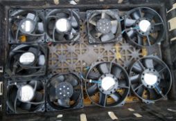 9 Papst fans 3 x 7050 6 x 4650n used - COLLECTION ONLY offsite in Skegness - BY APPOINTMEN