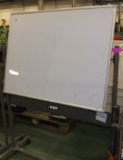 White Board On Stand