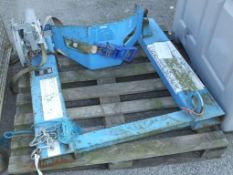 Slingsby Forklift Barrel Lifting attachment