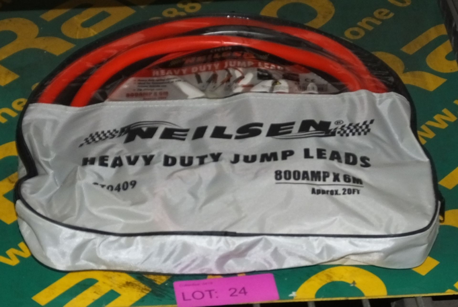 Neilsen CT0409 Jump leads - 800 amp - 6M