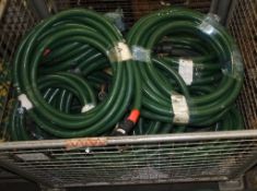 Green Suction hose lengths