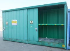 Empteezy Container Chemical Storage - 16ft long