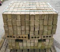 Hanson Bricks - 3 inch approx 400 per pack 6 pallets - COLLECTION ONLY offsite in Skegness -