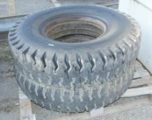 2x Kumho 12.00-20 Tyres