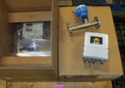 2x Endress+Hauser Proline t-mass 65 - Thermal Mass Flow Systems