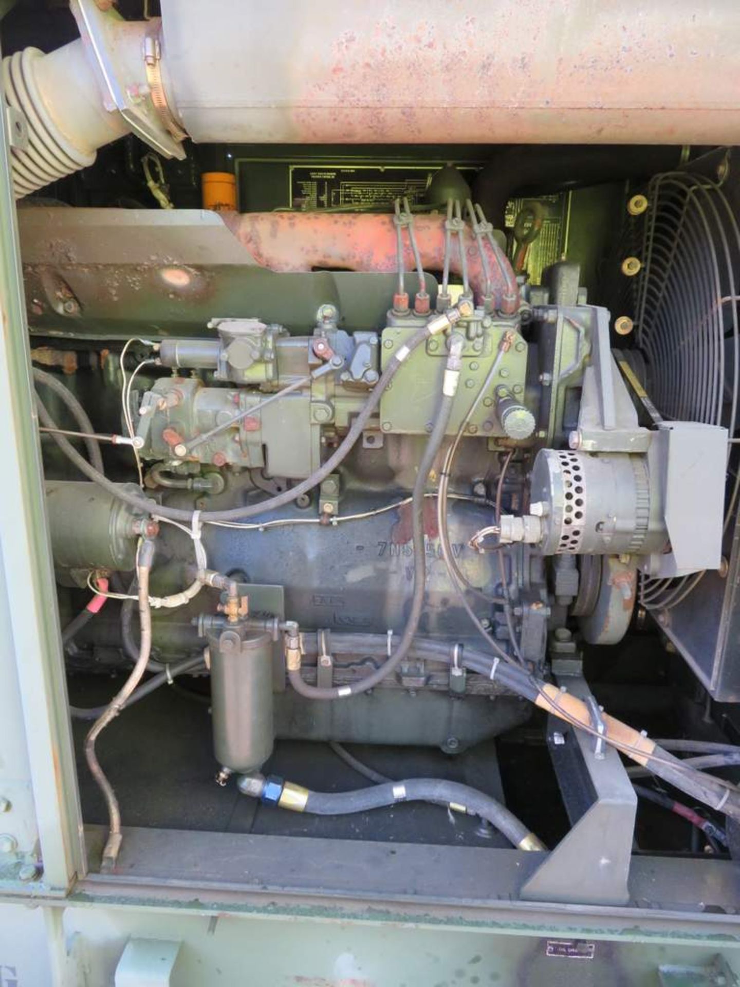 Skid Mounted 100KW Diesel Gen Set. - Image 13 of 13