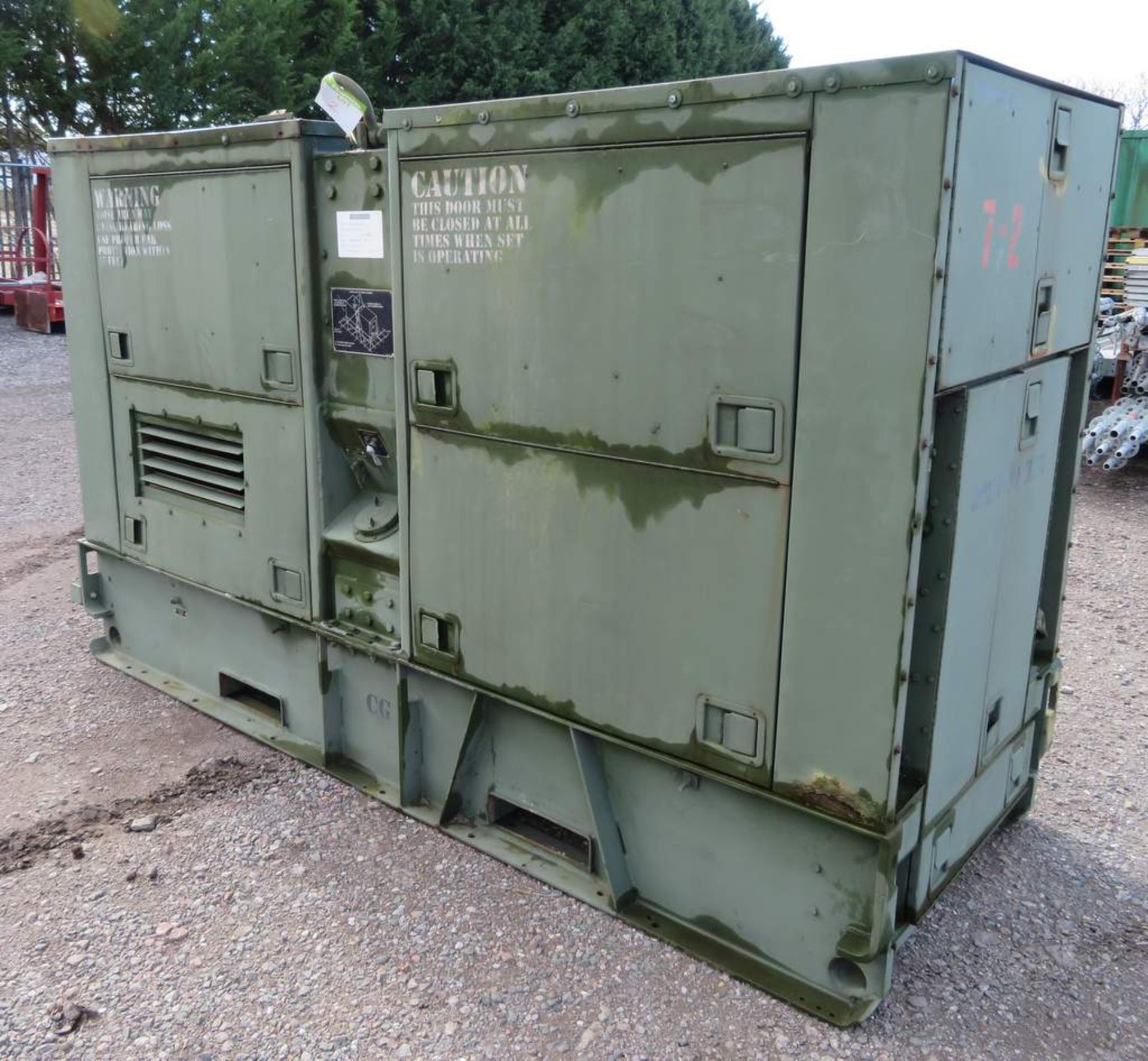 Skid Mounted 100KW Diesel Gen Set. - Image 2 of 13