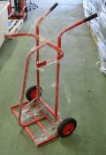 Double Gas Cylinder Trolley.