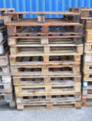 10x Standard Wooden Pallets 1200 x 1000mm.