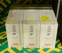 3x APC CS350 Battery Backup Units - Used.