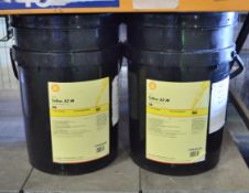 2x 20ltr Shell Tellus S2 M - COLLECTION ONLY.